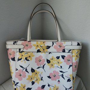 Kate Spade Lily Blooms Large Laptop Tote Shoulder Bag